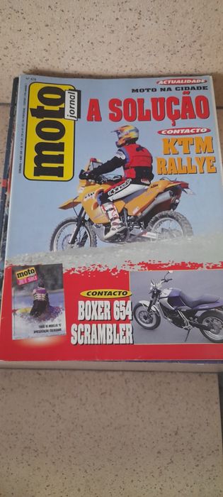Lote de revistas motojornal