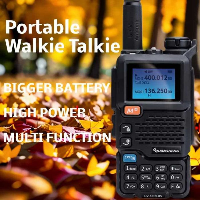 УКВ р/станции Quansheng UV-5R PLUS  Multi-band  5W   850 грн.