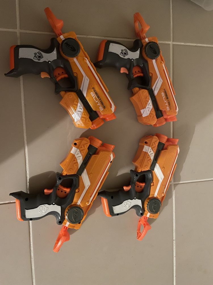 Armas nerf como novas