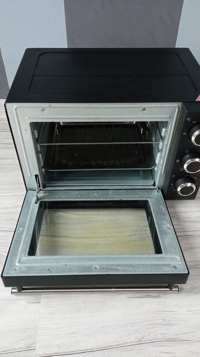 Mini piekarnik elektryczny AMBIANO 1200W z termoobiegiem oraz timerem