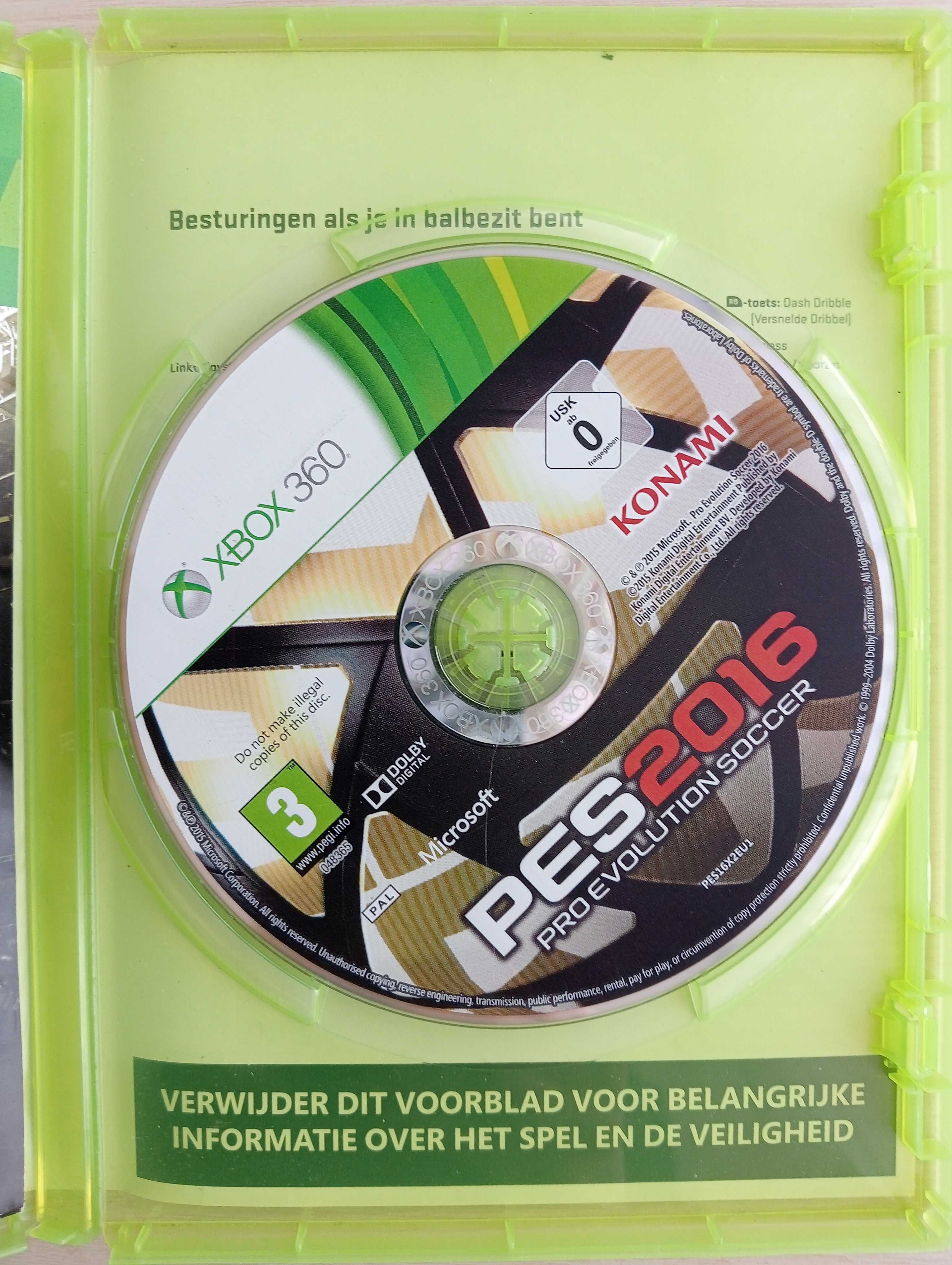 Gra Pro Evolution Soccer PES 2016 Xbox 360