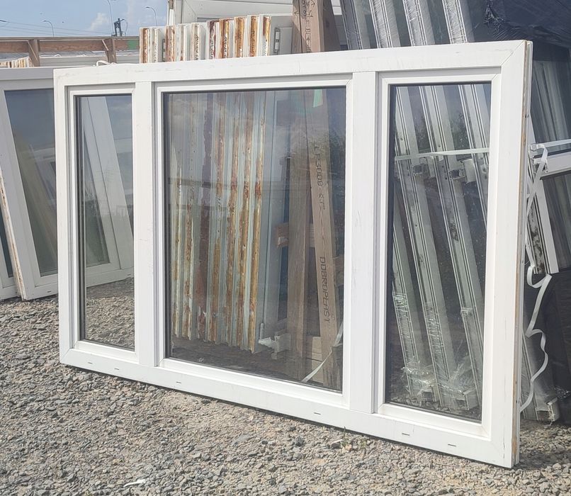 OKNA Używane 233x136 OKNO KacprzaK Plastikowe PCV Lider Okna OLX