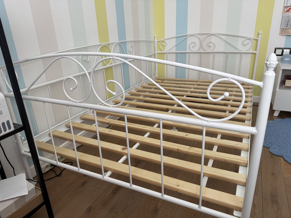 Łóżko metalowe sofa KARO II 120 x 200 cm