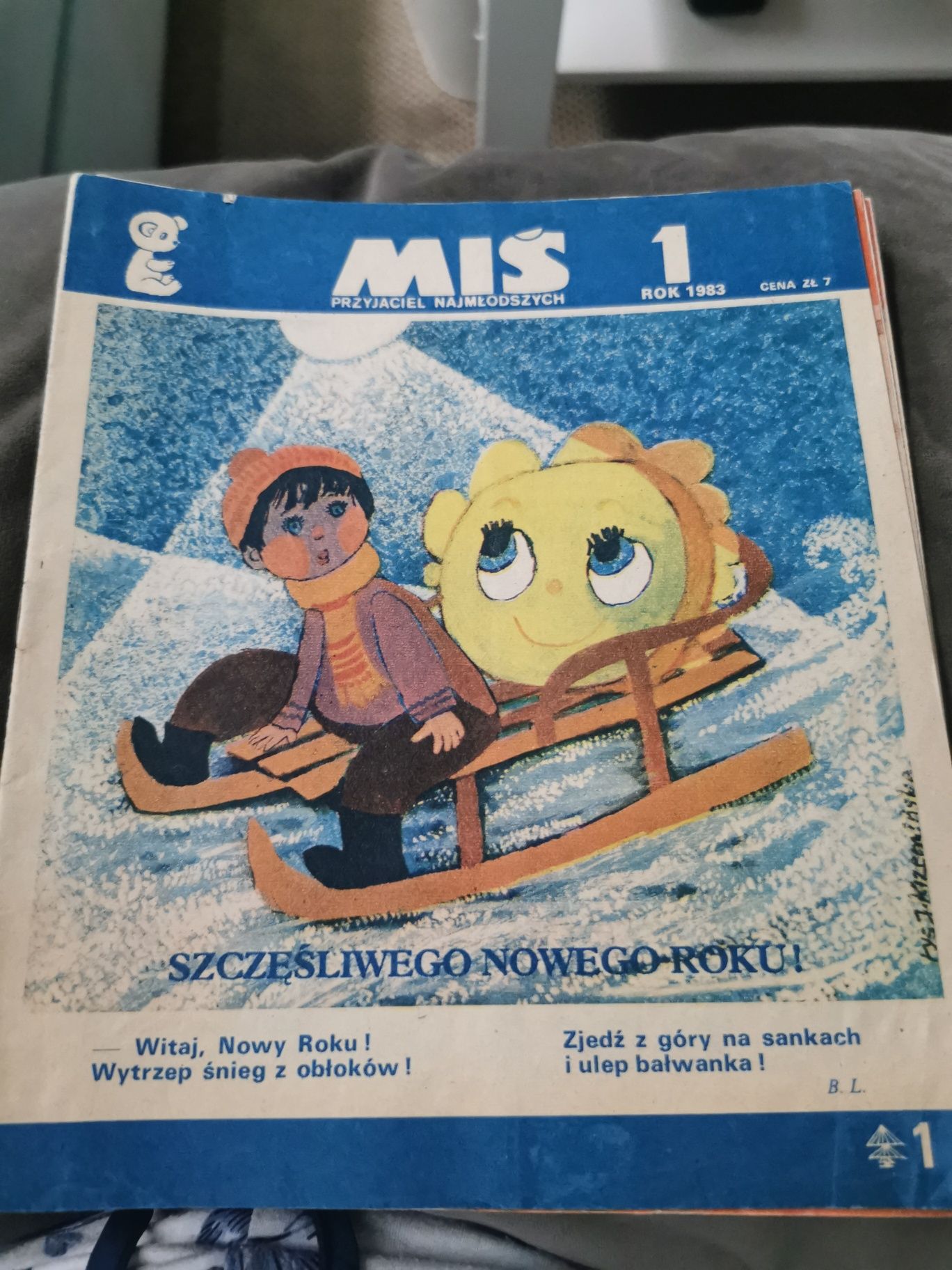 Czasopismo Miś 1982