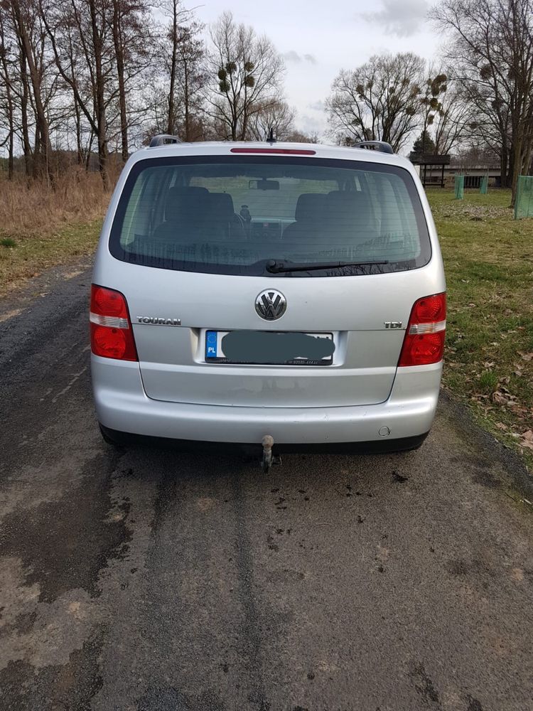 VW Touran 1.9 TDI + bagażnik na rowery