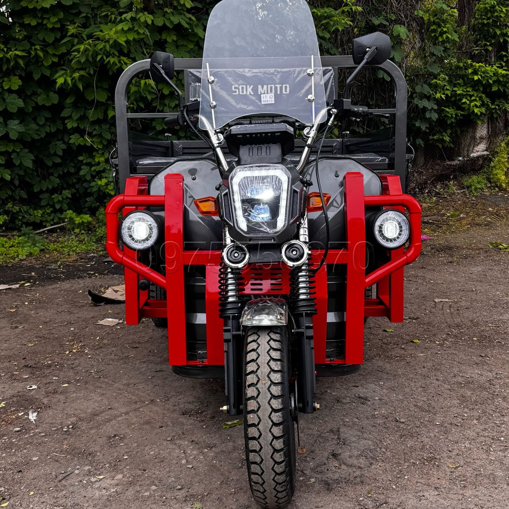 Електротрицикл ГІБРІД 1,5т-2500W-72V-58,5Ah