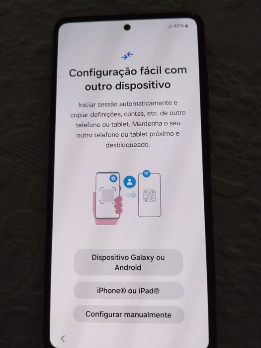 Vendo telemóvel Samsung Galaxy a52s está como novo tem película e capa