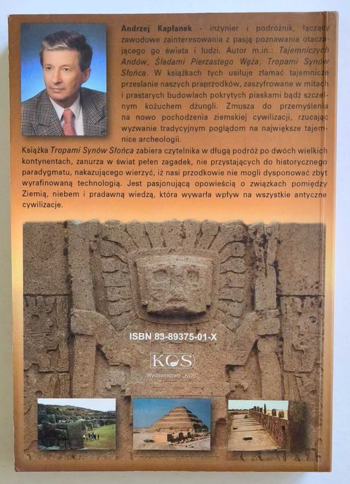 Tropami Synów Słońca, Andrzej Kapłanek, NOWA! UNIKAT!