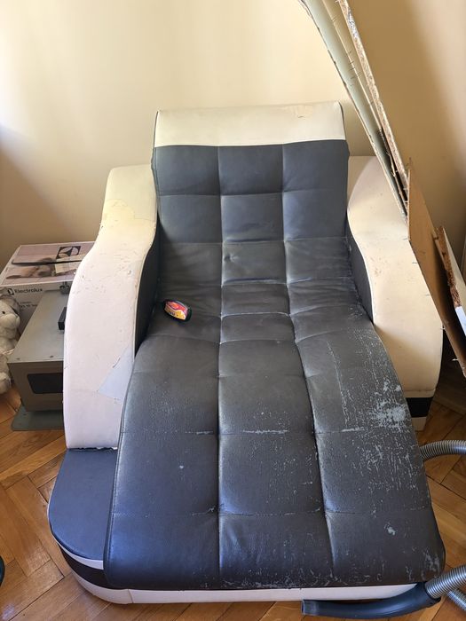 Fotel z funkcją masażu