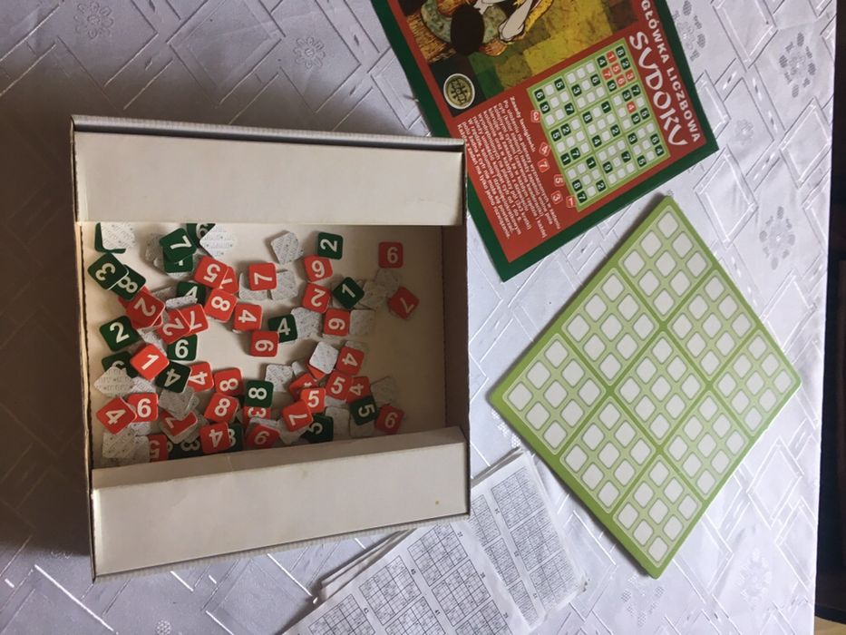 Gra sudoku