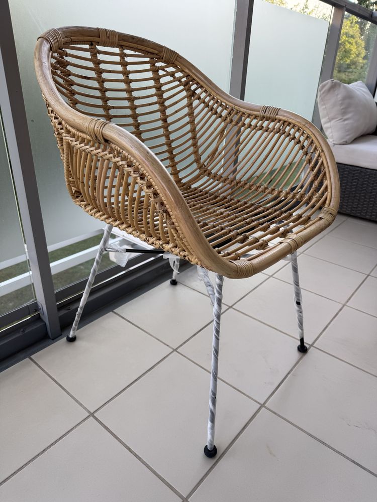 Fotel/Krzeslo rattan nowe