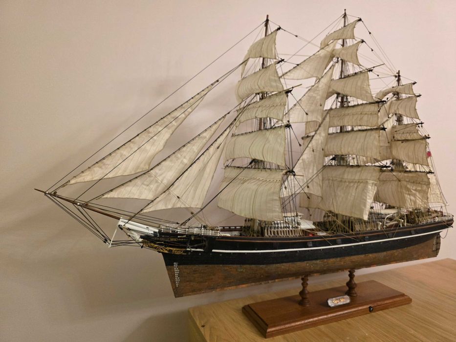 Cutty Sark Model 1:84 budowany historycznie.