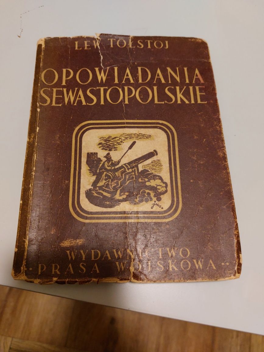 Książka opowiadania sewastopolskie