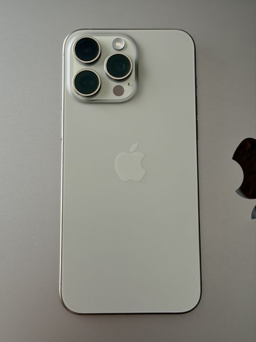 Iphone 15 Pro Max 256Gb Titanio Natural C/Novo C/Fatura e Garantia.