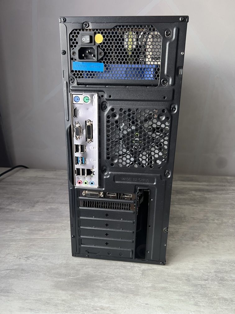 Бюджетний комп'ютер для ігор i7 3770 GTX 1050Ti 16GB SSD HDD