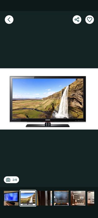 Vendo TV Samsung Led 37 polegadas
