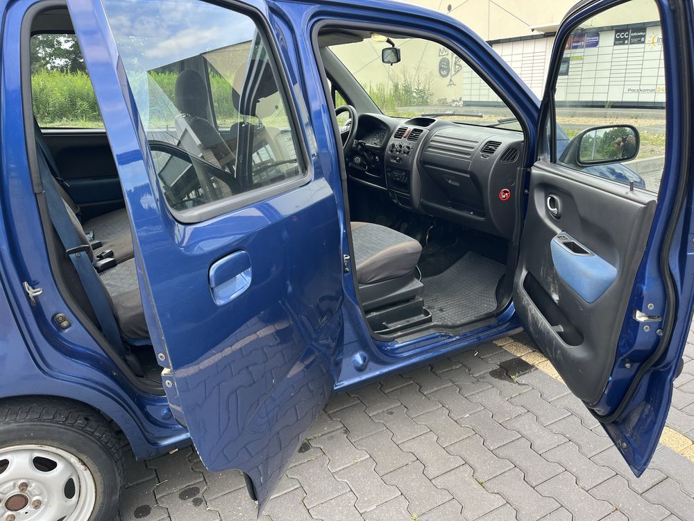 Opel Agila 2004r, 1,2 ben, przeglad do 2026, bez rdzy, progi cale