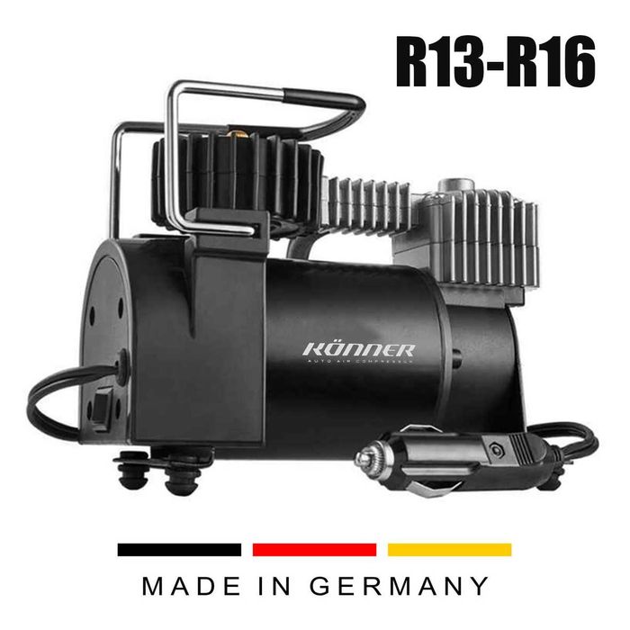 Автомобильный воздушный компрессор для накачки колес Könner 40 FT