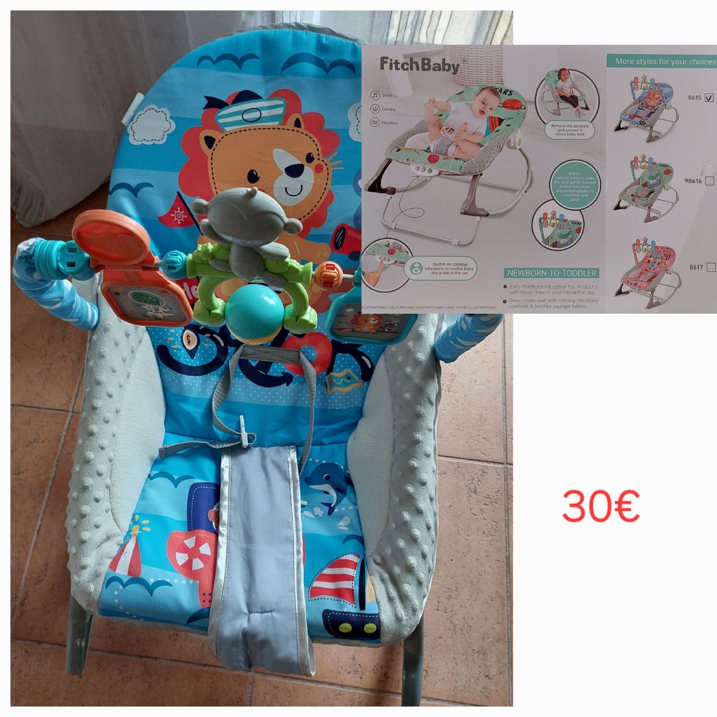 Vendo vários artigos de bebé