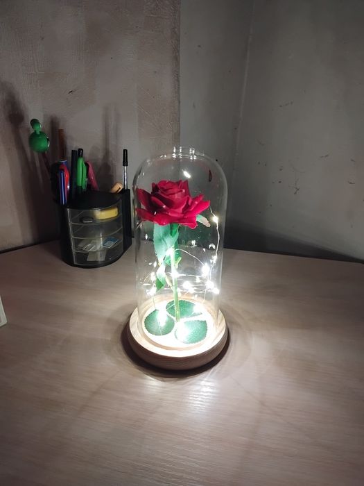 Отдам светильник Led роза.