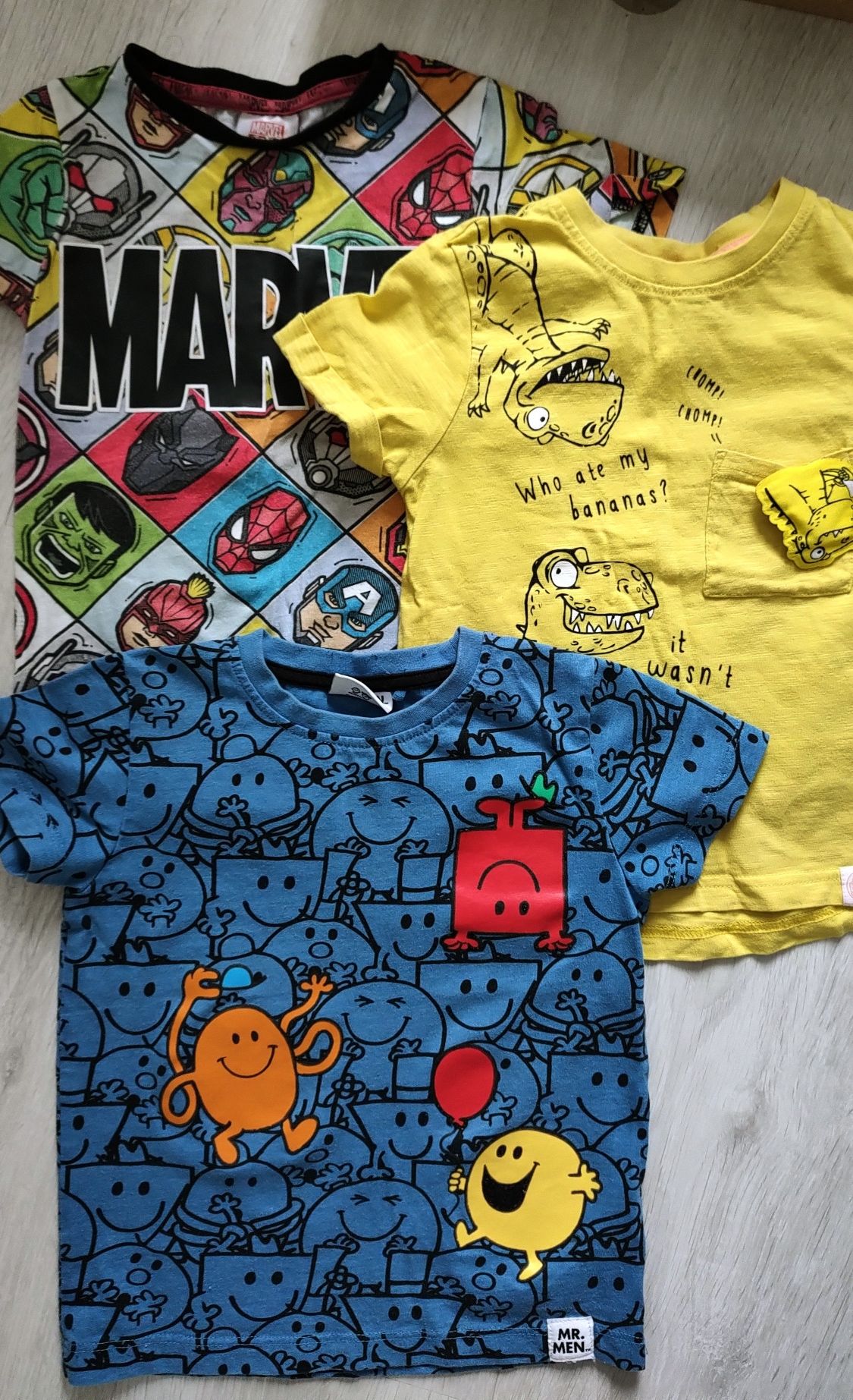 Koszulka T-shirt 92/98 Marvel Nutmeg i Next