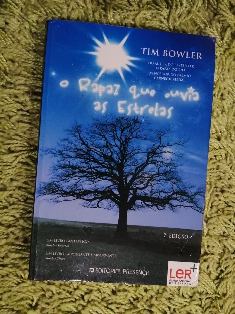 Livro - 'O Rapaz que ouvia as Estrelas' de Tim Bowler