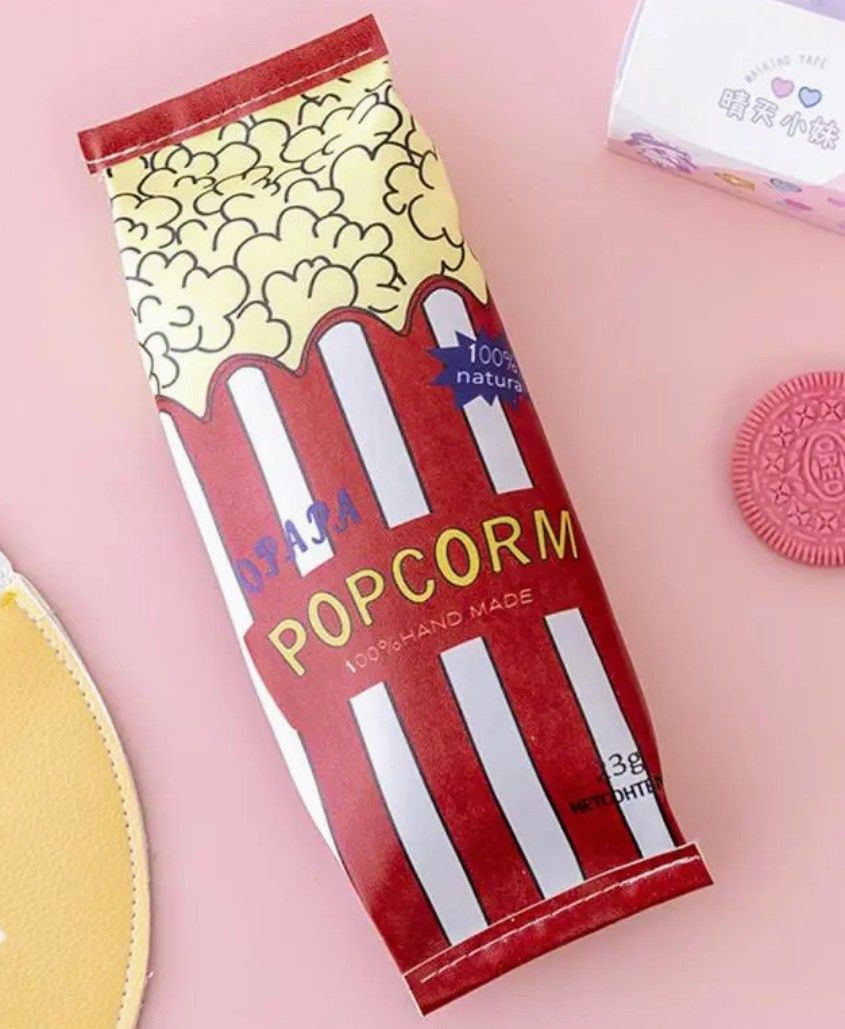 Piórnik tuba Popcorn Ser  Pączki Makaroniki Nowe