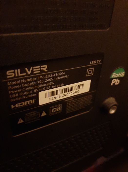 TV SILVER 32°  32T100520