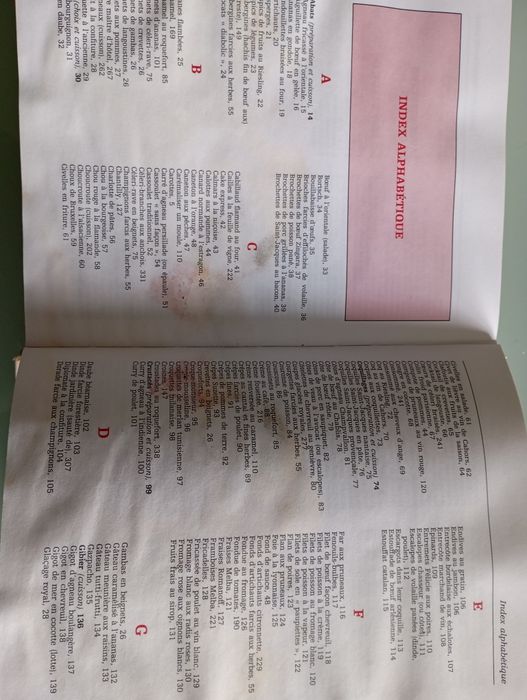 Livros de receitas em francês - 2