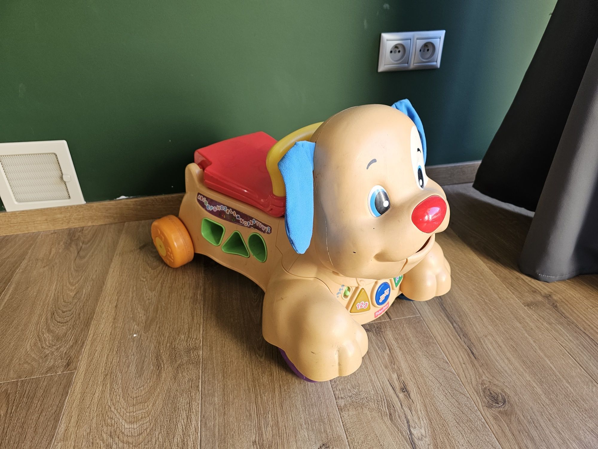 Jeździk pchacz szczeniaczek Fisher Price