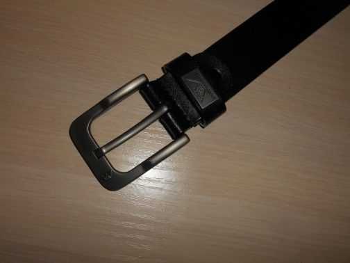 Emporio Armani Męski pasek firmowy, skóra naturalna 235