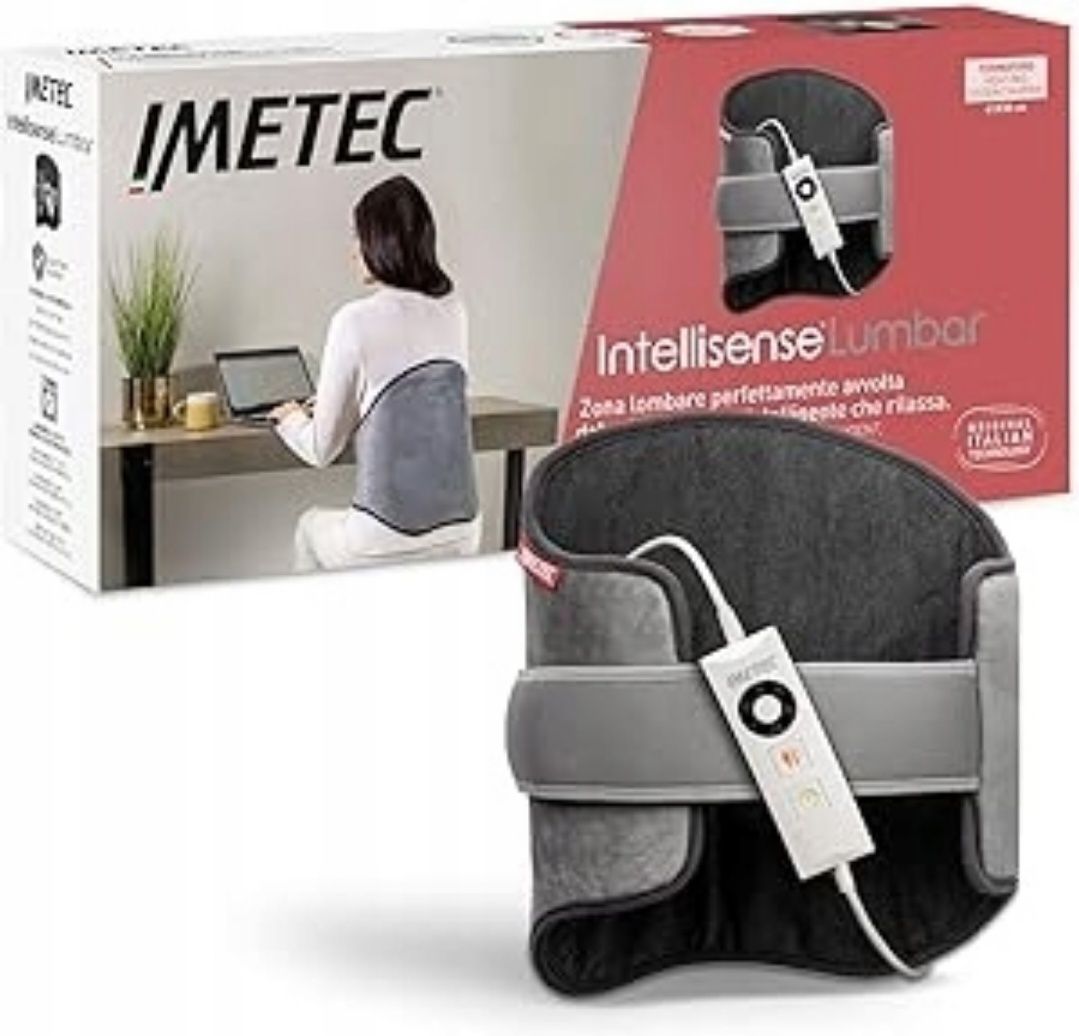 IMETEC Intellisense Lumbar Pas grzewczy na lędźwie 61x38 cm