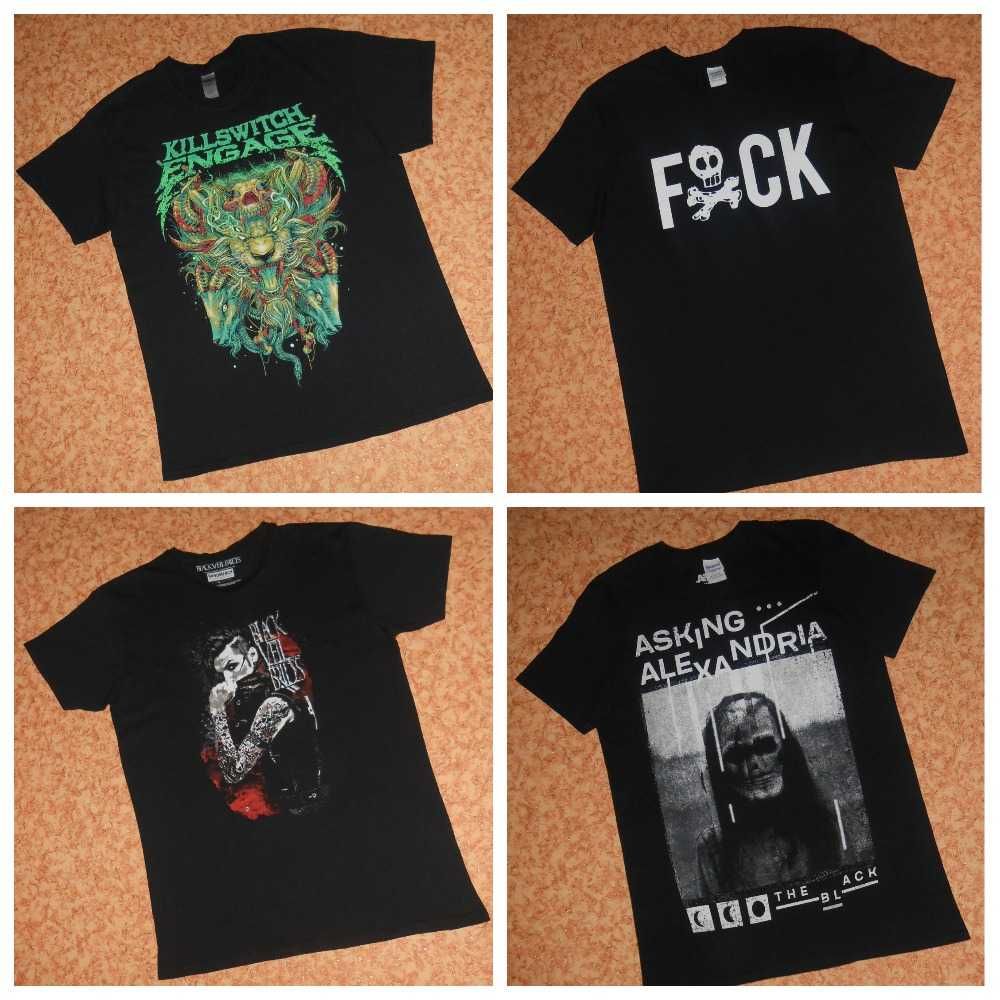 Футболки Slipknot Asking Alexandria Killswitch Engage Nickelback ін.