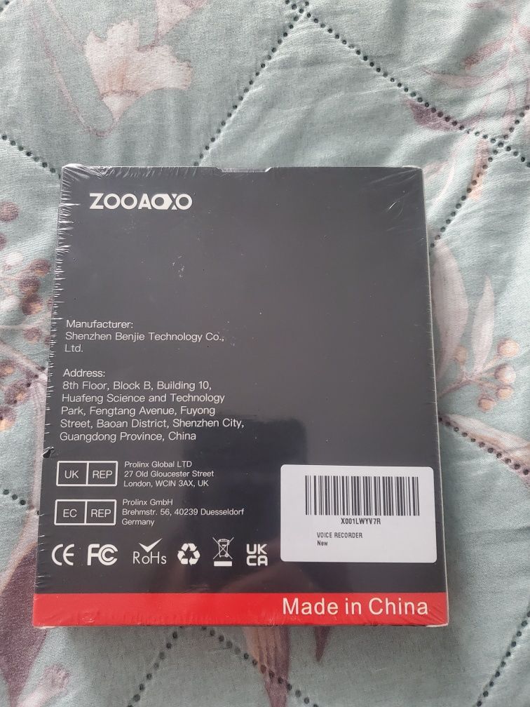 Цифровий диктофон на 64 ГБ, диктофон Zooaoxo Bluetooth, запис HD 3072