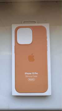 Nowe : iPhone 15 pro case / euti - pomaranczowy / morelowy