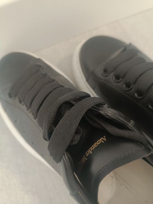 Buty czarne trampki Alexander McQUEEn 38