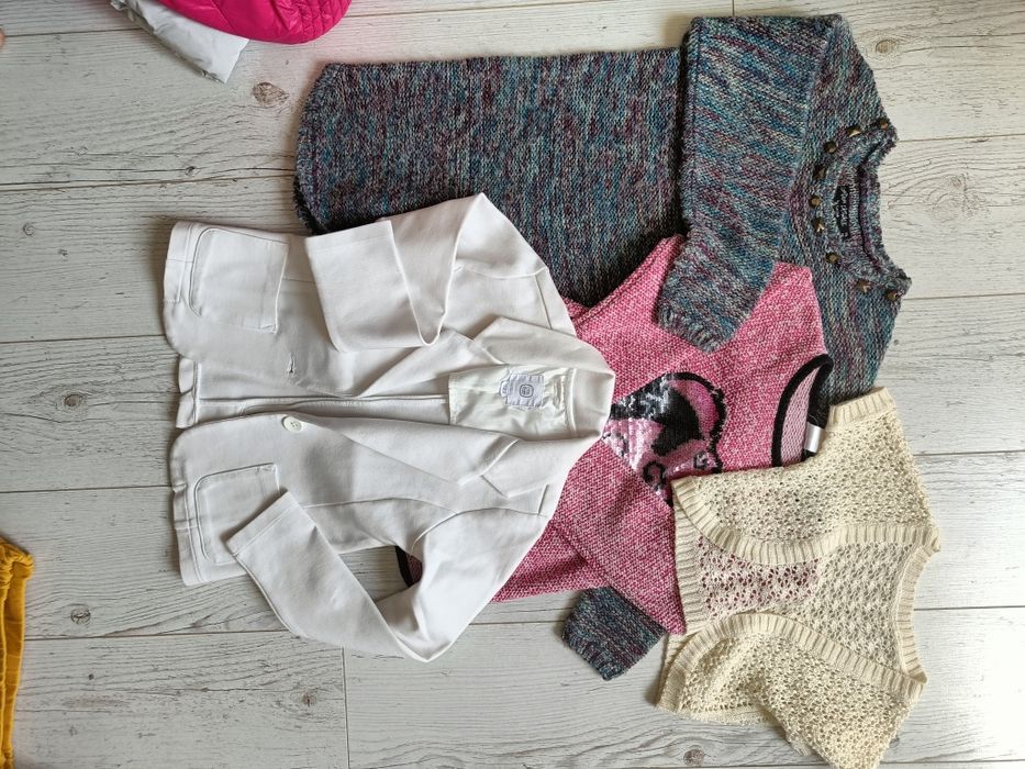 Paka ubrań dla dziewczynki 122