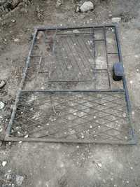 Ogrodzenie stalowe brama furtka przęsła metalowe stare