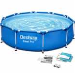 Basen bestway 3,66m x 76cm z PODGRZEWACZEM WODY + akcesoria