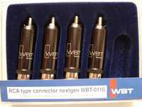 Комплект RCA разьемов WBT 0110 Ag NextGen™