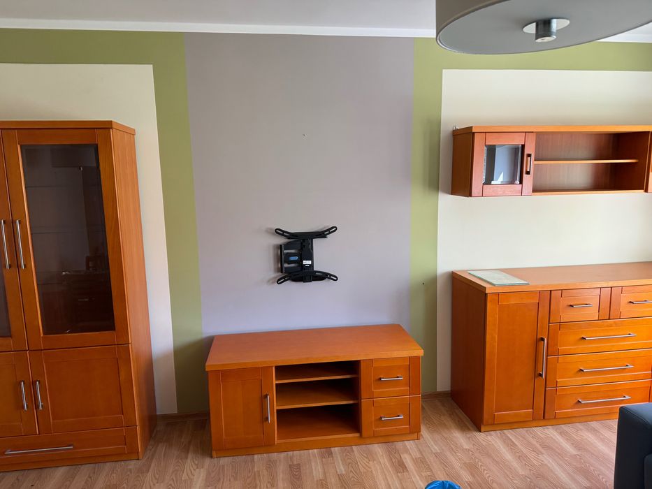Zestaw drewnianych, bukowych mebli do salonu. Super okazyjna cena!!!