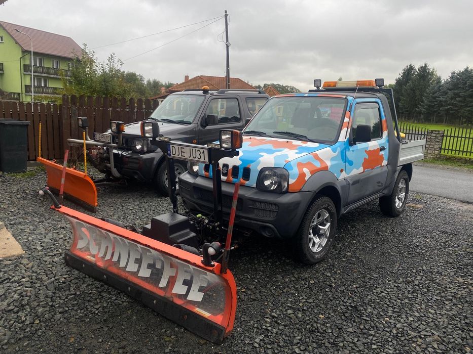 Suzuki jimny pickup automat pług śnieżny specjalny