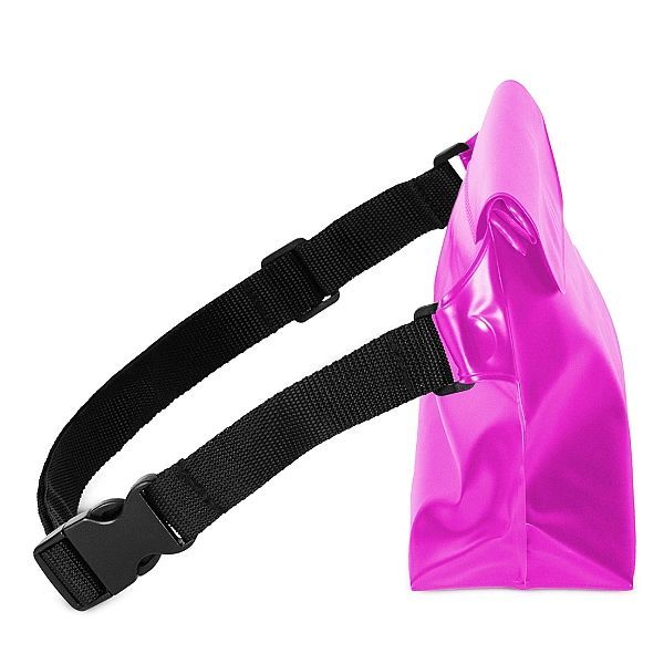 Wodoodporna saszetka / nerka Pvc - różowa