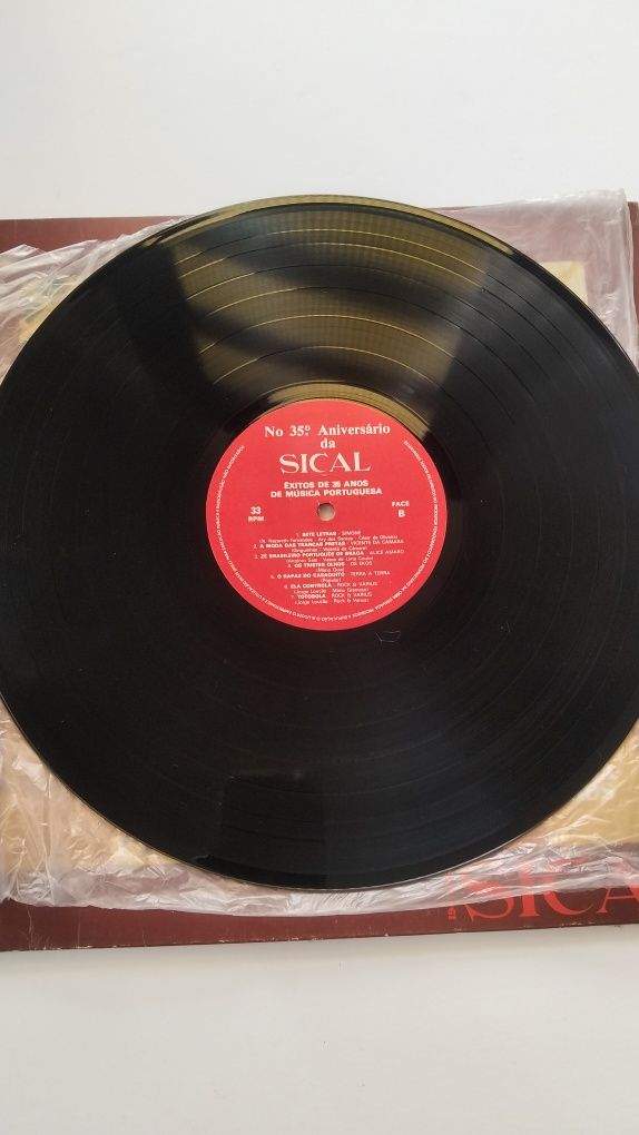 Sical - Êxitos Da Música Portuguesa Nos Últimos 35 Anos-Disco Vinil LP