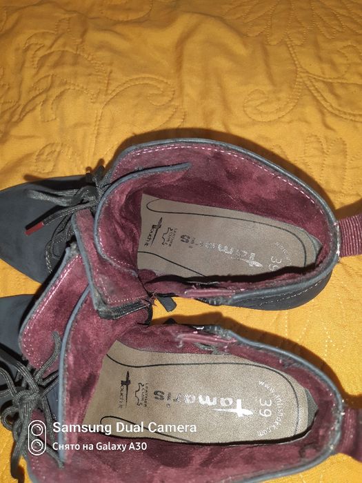 Жіночі шкіряні  черевики  Tamaris