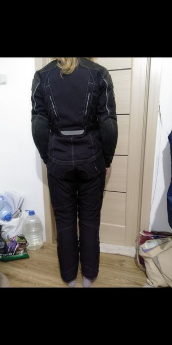 Мото костюм з підкладом жіночий S