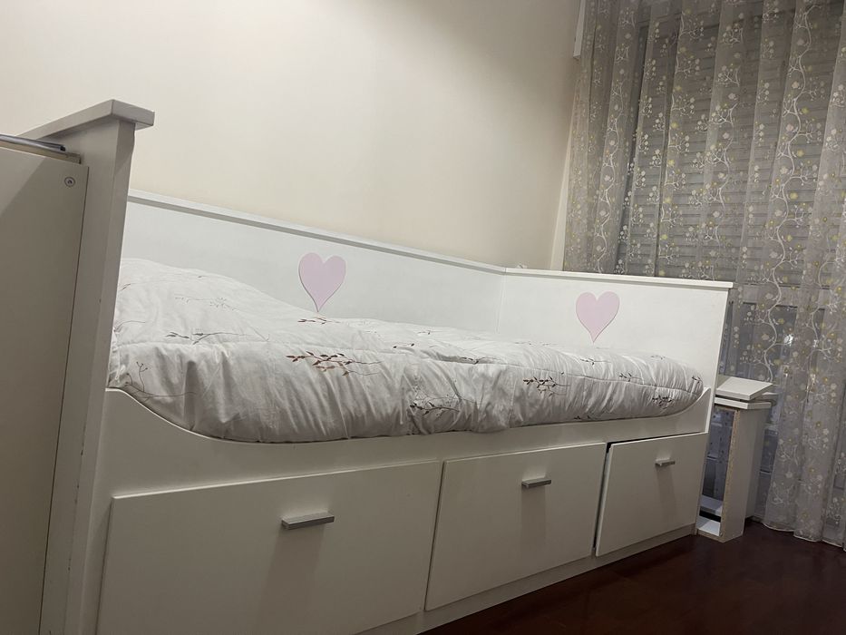 Cama de solteiro 204x104