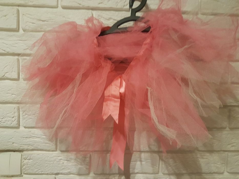 Spódnica TuTu tiulowa różowa dla dziewczynki uniwersalna.