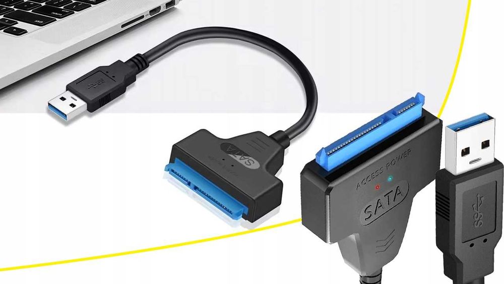 adapter sata PRZEJŚCIÓWKA konwerter KABEL USB 3.0 DO DYSKU HDD SSD skl