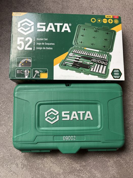 SATA ST09002SJ zestaw 52 kluczy nasadowych 1/4” gwarancja NOWY!